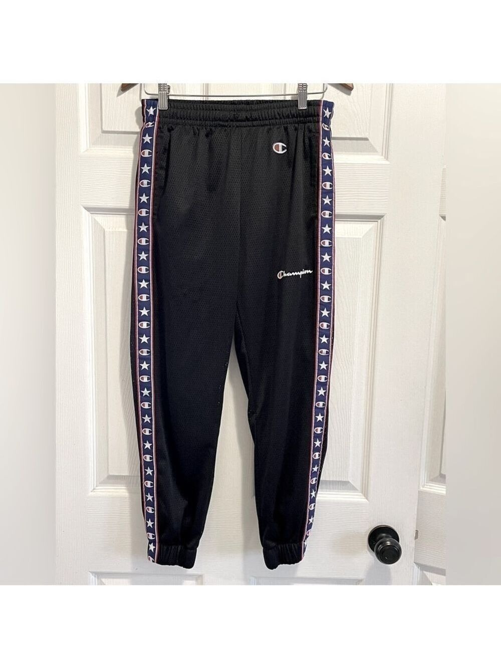 CHAMPION jogger track pants mesh size Medium